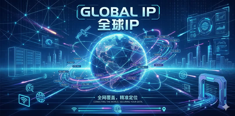 韩国IP资源网络分布图